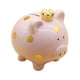 thumbnail image 2 of Hucha, Regalo De Cumpleaños, Caja De Ahorro De Dinero, Figura De Cerdo De Escritorio Para El Hogar, Niños, Rosa, 2 of 5