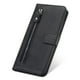 thumbnail image 5 of Funda con Cremallera para Xiaomi Redmi A3, Carcasa Cartera de Cuero PU con Soporte y Tarjetero, 5 of 6