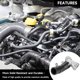 thumbnail image 3 of Manguera de T para refrigerante YOLLKY para Ford F-150 y Mustang BR3Z8566A, 3 of 7