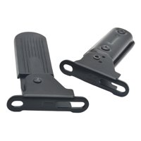 Magideal - Pedales Delanteros De Bicicleta Eléctrica Plegable Anti Slip Footrests Accesorios De Espacio De Ahorro Versátiles Partes De Reparación Ligera 1 Par , Agujeros Espaciados 7 Cm
