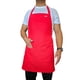 thumbnail image 5 of Pechera de Alta resistencia Texturada - Cocina - Chef - Color Roja, 5 of 6