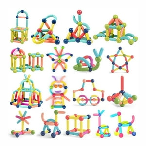 Oem - Puzzle Bloques Magneticos Montessori 100 P