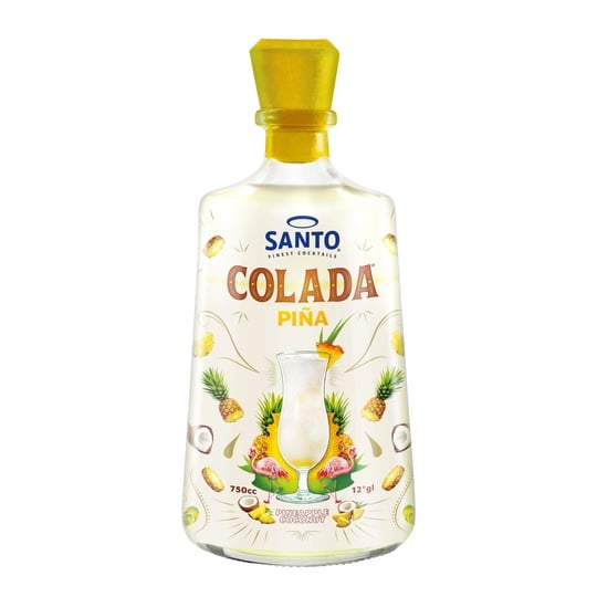 Cóctel Piña Colada 12° Botella 750 ml Santos