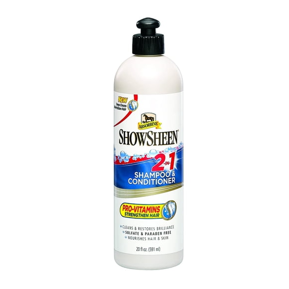 Absorbine ShowSheen Shampoo y Acondicionador 2 en 1 591 ml