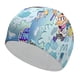 thumbnail image 1 of Chibiverse Gorro de Natación de Licra, Gorro de Baño de Tela Cómoda, Gorro Elástico Antideslizante para Hombres, Mujeres y Niños, 1 of 6