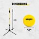 thumbnail image 4 of Juego al aire libre Kan Jam Bottle Smash Frisbee Toss+disco de 175 g, 4 of 5