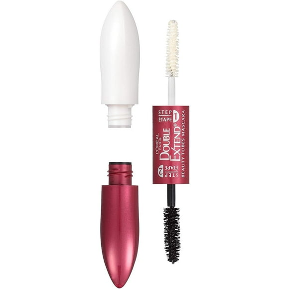 Tubos de belleza Mascara L'Oreal Paris Double Extend, negros
