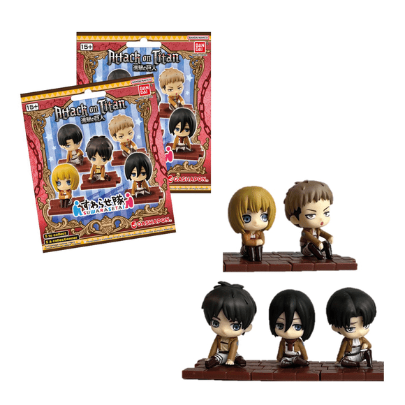 Figura Sorpresa Attack on Titan Suwarasetai Blind Bag Bandai