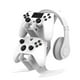 thumbnail image 1 of Controller Stand, Gaming Headset Stand Para PS5/PS4/Xbox Series X S/Xbox One/Nintendo Switch/Headset Aluminio Metal Soporte Universal Gamepad Game Controller Accesorios-Blanco, 1 of 9