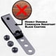 thumbnail image 5 of HolsterSmith Clip metálico para cinturón Modelo 5, 2 unidades, 3 orificios, negro, 5 of 9