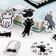 thumbnail image 4 of Stickers OBUJOPAL de gatitos lindos para scrapbooking y bullet journal, 4 of 6