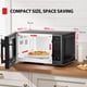 thumbnail image 5 of Horno microondas TOSHIBA ML4-EM12PA (BS) 30L 1000W Negro Inoxidable, 5 of 8