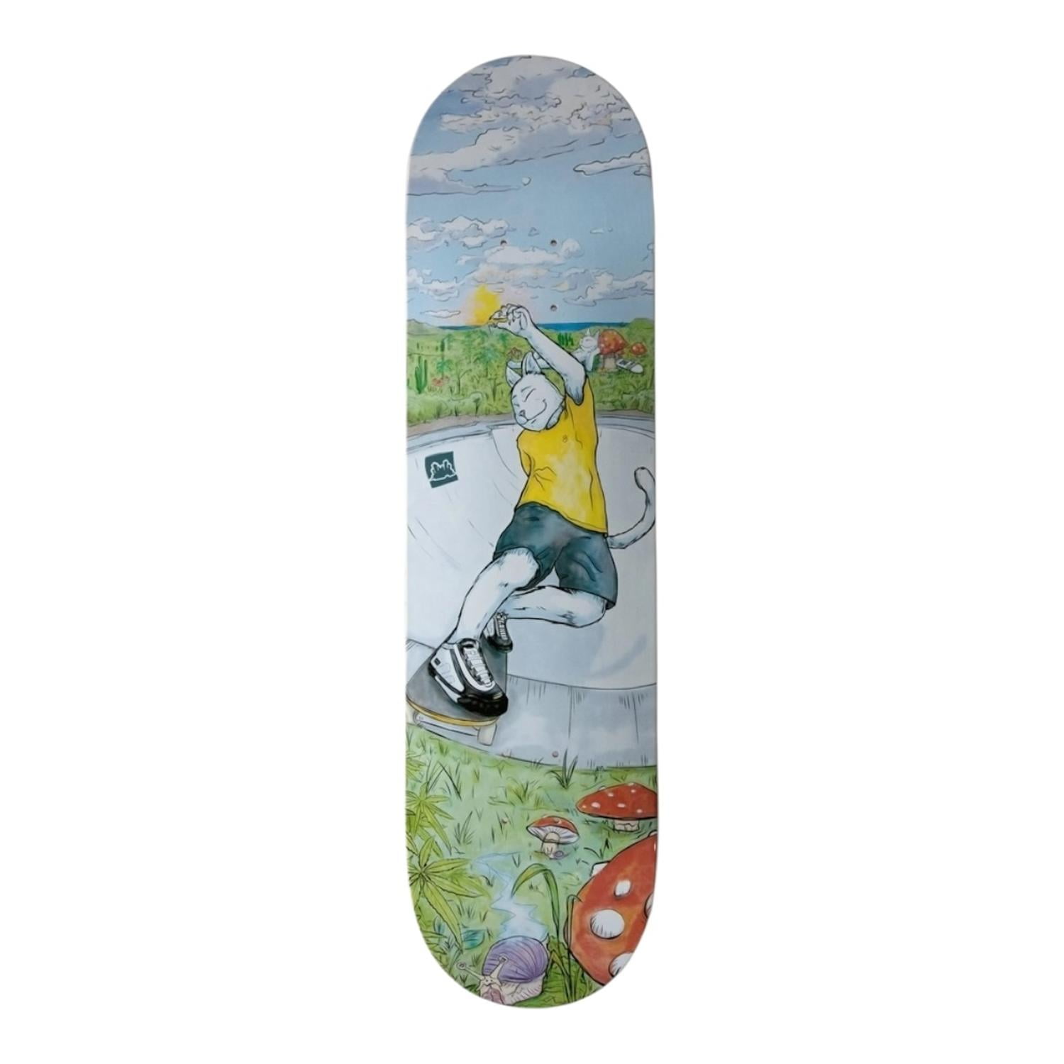 Tabla Skate Patineta Gangsta Cat Session 8.25