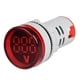thumbnail image 1 of Voltímetro Corriente Alterna 50-500V Indicador LED De Potencia Rojo, 1 of 5