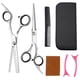 thumbnail image 1 of Tijeras profesionales para cortar el cabello, kit de entresacar para barbería, herramienta de corte de cabello familiar, 1 of 5