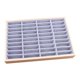thumbnail image 1 of Caja De La Bandeja De La Vitrina Del Organizador De La Joyería Del Terciopelo De Madera Para El Estilo 2 De Los Collares, 1 of 5