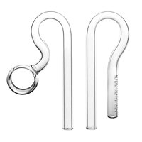 Magideal - Aquatic Lily Tube Conector Filtro Tubo Cristal Ajustable Función Eliminación Aceite Adecuado Para Acuarios Plantados Y Peces De Agua Dulce Decoración 13 Mm