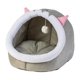 thumbnail image 3 of Cama Para Gatos Nido De Perrera Para Cachorros De Invierno Con Casa De Bolas Para Interior Grey Cat S, 3 of 5