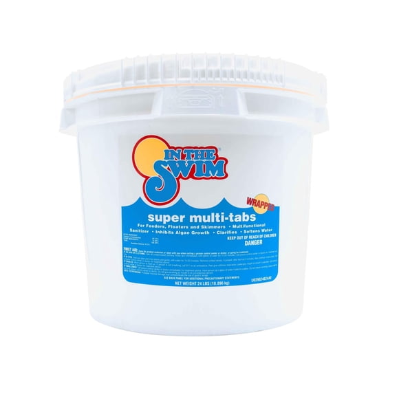 Desinfectante para piscinas In The Swim, 5 en 1, superpestañas