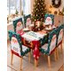 thumbnail image 4 of Set de Comedor de 7 Piezas Mantel y Fundas Navideñas para Sillas, 4 of 6