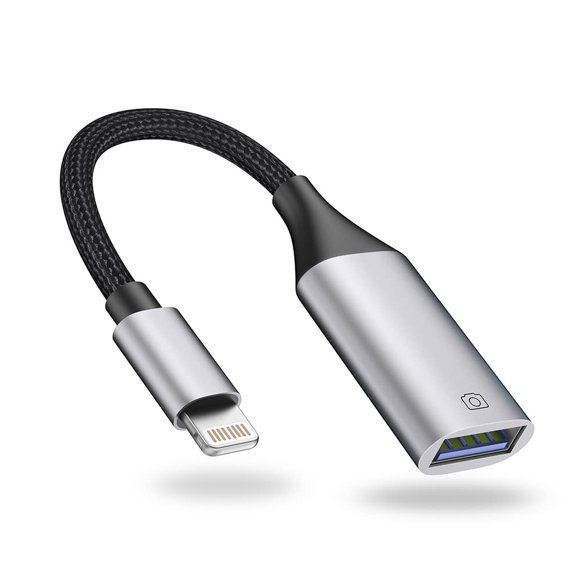 Adaptador Lightning a USB para iPhone de IVSHOWCO