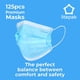 thumbnail image 4 of Mascarilla desechable Litepak, paquete de 125, Premium Comfort, 4 of 7