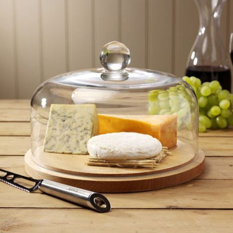 Muebles Santa Ana - Quesera Wood De Vidrio