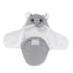thumbnail image 5 of Manta Envolvente Para Bebé Recién Nacido, Bonito Regalo Para Niño, Manta Envolvente Elegante Para Recién Nacido, Gris, 70cm, 5 of 5