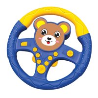 Magideal - Volante De Juguete Con Música , Juguete De Asiento De Coche De Volante De Simulación Para Niños, Juguetes De Educación Temprana Para Bebés Y , Osa Soportar