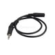 thumbnail image 2 of Cable Auxiliar De Extensión Estéreo De Audio Macho A Hembra Jack De 3,5 Mm Para Auriculares De 1 M, 2 of 3