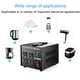 thumbnail image 2 of Transformador Convertidor De Tensión Anbull 3000W Step Up/Down, 2 of 3