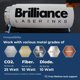 thumbnail image 2 of Tinta Láser BRILLIANCE LASER INKS 340 g Negro - Pack de 4, 2 of 6