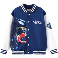 Chaqueta Deportiva Disney Venom Spider-Man Para Niños De 8 A 9 Años, Azul
