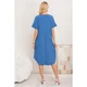 thumbnail image 3 of Vestido Midi Mujer Casual Cuello Redondo Bolsillos Colores 3377, 3 of 3