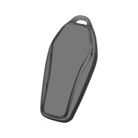 Magideal - Funda Protectora De Tpu Para Llave De Coche Para Byd Atto 3, Accesorios De Repuesto Duraderos Negro