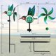 thumbnail image 4 of Lámpara solar con forma de estacas de jardín VCUTEKA, diseño de colibrí, exterior, 4 of 8