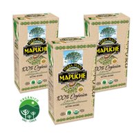 Pack X 3 Yerba Mate Mapuche 100% Orgánica Con Palo