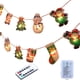 thumbnail image 3 of Cadena De Luces Navideñas Adorno Colgante Papá Noel Para Patio Jardín Vacaciones, 3 of 3