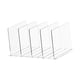thumbnail image 3 of Separadores de Estante Transparentes, Organizador de Armario Resistente, Portátil, Ajustable, Separadores, Tablero de Partición de Ropa para El Hogar, 5 piezas, 3 of 5