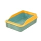 thumbnail image 2 of Caja De Arena Para Gatos Bandeja De Arena Para Mascotas Con Parte Superior Abierta Para Gatos De Interior Animales Peque?os Viajes Verde L, 2 of 5