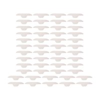 Ioensy - 50 Almohadillas Para El Sudor Desechables Para El Cuello, Forro Para El Sudor, Protector Invisible L