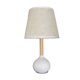 thumbnail image 1 of Lampara De Velador Lampara De Mesa Metal Madera Esfera B, 1 of 2