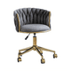 thumbnail image 1 of Silla Escritorio Giratoria Queen Base Dorada - Gris, 1 of 3