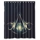 thumbnail image 1 of Cortina de ducha de Assassin's Creed Nothing Is True, juego de cortinas de baño con ganchos, tamaño 60 x 72 pulgadas, 1 of 3