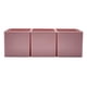 thumbnail image 2 of Set 3 Macetero Maceta De Plastico Cuadrado Pequeño 6 X 6 Cm rosa Tamano Unico, 2 of 5