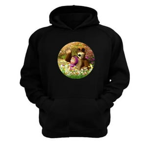 Genérico - Polerón Canguro Macha Negro Talla Xs Unisex