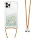 thumbnail image 1 of Funda FOXDOCK para iPhone 12 Pro Max con Cuerda Ajustable, Brillo Líquido, Protección Antigolpes y Lente – Ideal para Regalo, 1 of 6