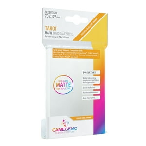 Gamegenic - Fundas Protectores Matte Gg - Tarot (73 X 122 Mm)
