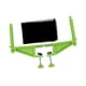 thumbnail image 5 of Juego de Postes para Red de Tenis de Mesa, Red de Práctica de Montaje Rápido, Red con Abrazadera de Tornillo para Adultos, Marco de Red para Reuniones Verde, 5 of 5