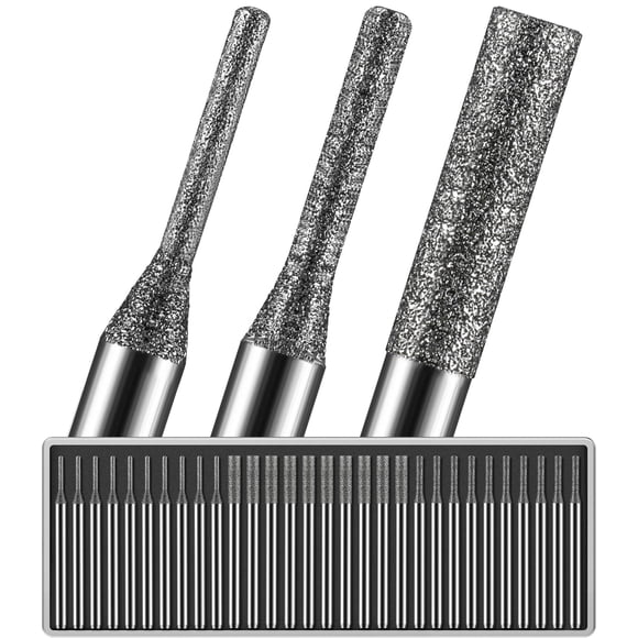 Juego de brocas diamantadas Sworker de 30 piezas, puntas de 1 a 3 mm, vástago de 3 mm